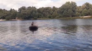 Tohatsu M9.8B S  Haswing Protruar 1.0 65lbs на полный газ