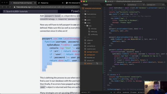 Authentication Strategies - Advanced Node and Express - Quality Assurance Certification смотреть онлайн