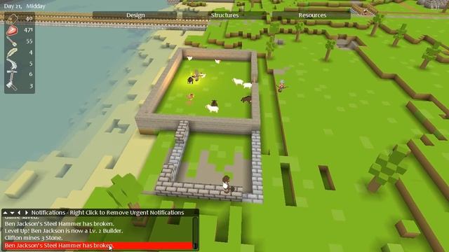 Timber and Stone Episode 21 - We Want Bug fixes! [Lets's Play] смотреть онлайн
