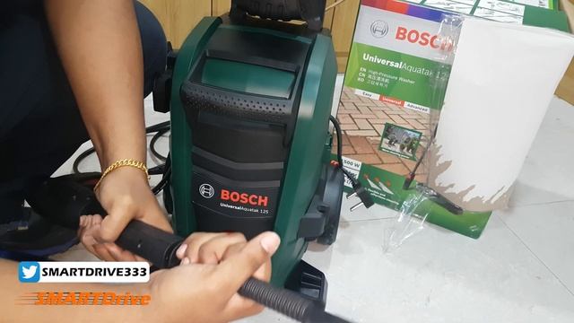 Bosch Aquatak 125 First Impression And Review After Car Cleaning :SMARTDrive