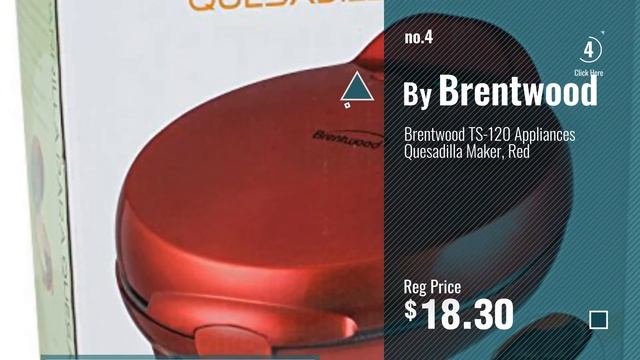 Top 10 Brentwood Specialty Appliances [2018]: Brentwood TS126 Non-Stick in Stainless Steel Tortilla смотреть онлайн