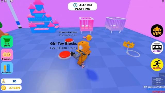 Построил САМЫЙ КРУТОЙ САДИК В МИРЕ за 5 Минут! СЛОМАЛ ИГРУ ROBLOX смотреть онлайн