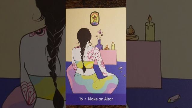 Make an Alter (16) ?♀️ Sacred Self Care Oracle card meaning смотреть онлайн