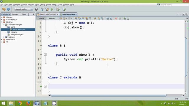 15.3 Inner Nested and Anonymous Class смотреть онлайн