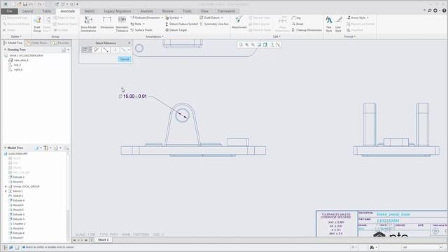 New to Creo 4.0 - Workflows for Creating & Editing Dimensions смотреть онлайн
