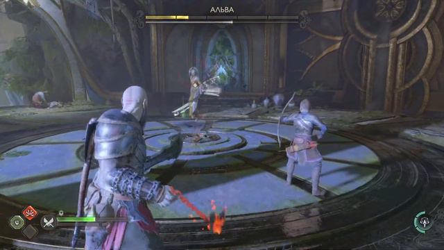 God of War Рагнарёк как победить Альву смотреть онлайн