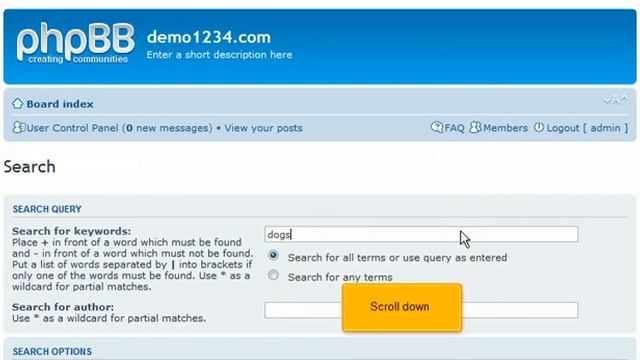 How to use the search tool in phpBB | FastDot Cloud Hosting смотреть онлайн