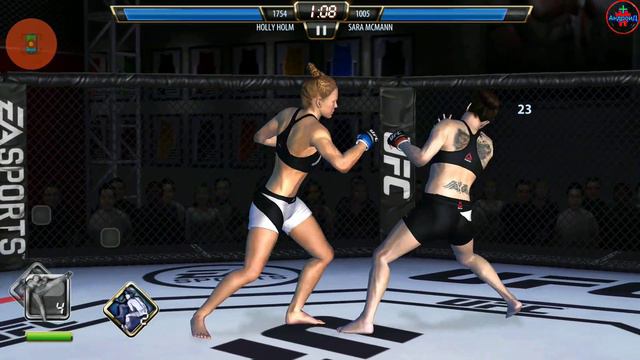 EA SPORTS™ UFC карьера N28 Серия🔘🔵🔴геймплей игры HD ᴴᴰ смотреть онлайн