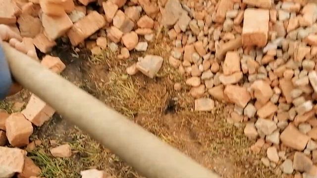 Выравнивание дороги. Бой кирпича на отмостку. Тачка беспилотная. смотреть онлайн