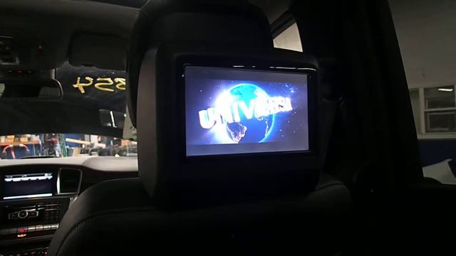 A19012 2013 MERCEDES GL550 REAR DVD MONITORS TEST VIDEO смотреть онлайн