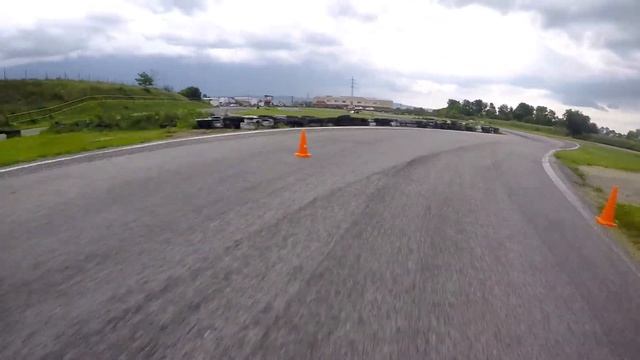 Slightly tuned Volvo 440 turbo exhaust autoslalom autocross racing B18FT rear gopro hero смотреть онлайн