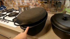 Чугунные гусятницы, утятницы. Обзор моего любимого чугуна.