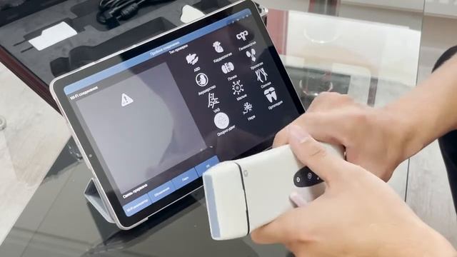 Первый запуск портативного УЗИ сканера Delta8 смотреть онлайн