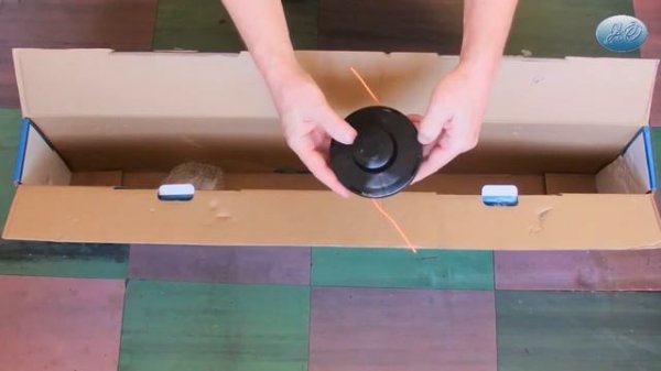 Электротриммер Riber Profi RB2300. РАСПАКОВКА