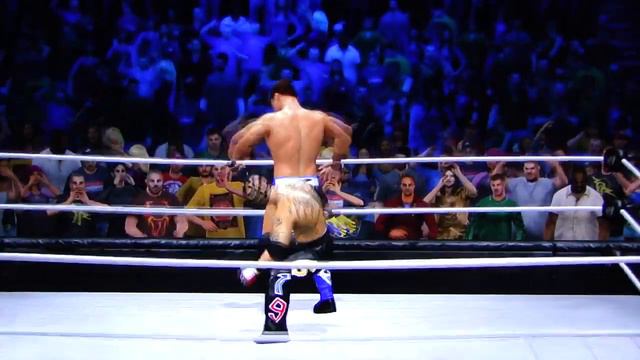 WWE12 SummerSlam Sim Matches - Miz v. Rey Mysterio pt1 смотреть онлайн