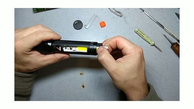 Как разобрать аккумуляторный? фонарик ?. смотреть онлайн