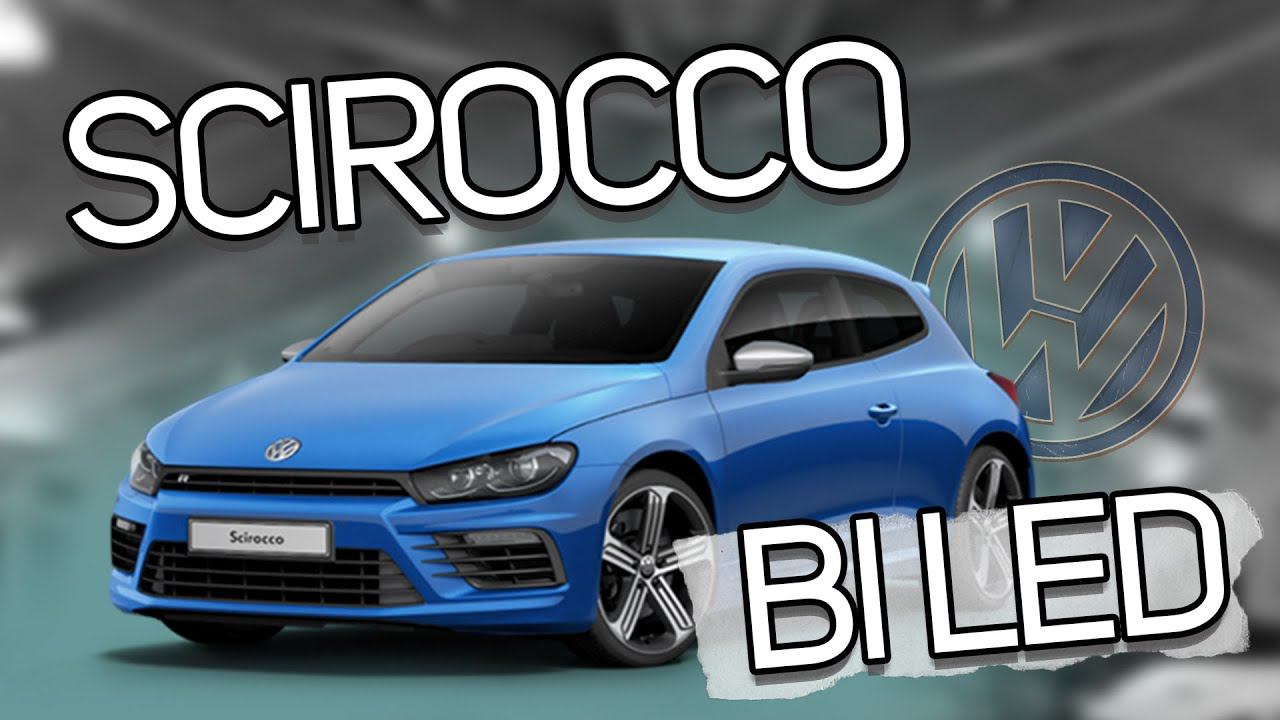 Обновление головного света VW Scirocco смотреть онлайн