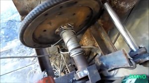 Моя самодельная лебедка для демонтажа двигателей ТС