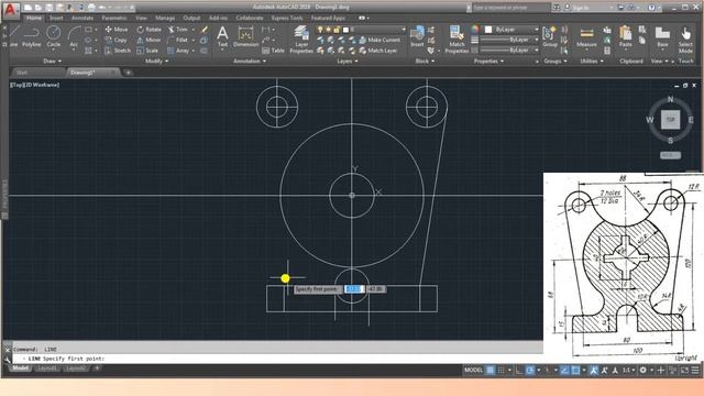 AutoCAD basic tutorial for beginners || Part 9 of 10 смотреть онлайн