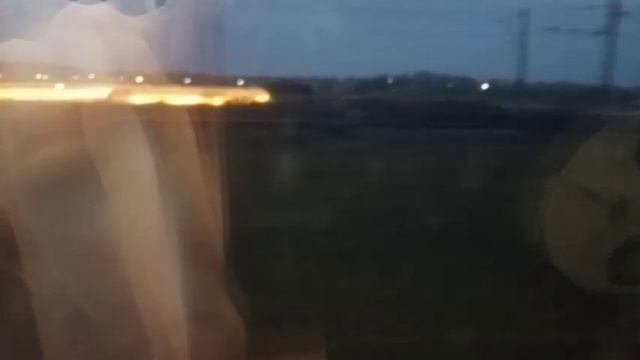 поездка на поезде ласточка ЭС1г по маршруту Минск - Орша! (снято:19.11.2023г. смотреть онлайн