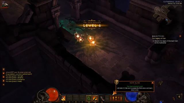 Diablo 3 - Story Playthrough Part 2 (No commentary, Witch Doctor, MP 10, Act 1, Chapter 2) смотреть онлайн