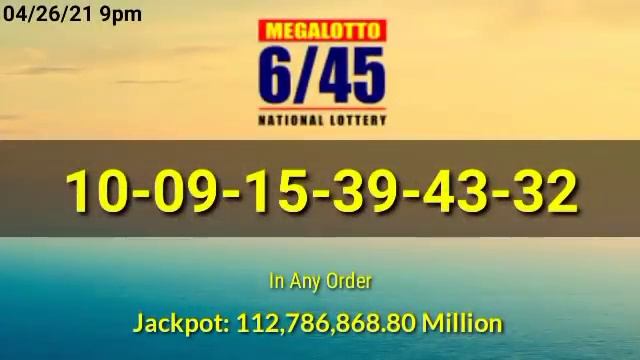 9pm PCSO Lotto Result Today April 26, 2021 2D 3D STL ez2 Swertes 4D 6/45 6/55 смотреть онлайн