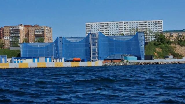 Красивые виды на Владивосток, набережная 7 футов. Прогулка на катере, блог Владивосток. смотреть онлайн