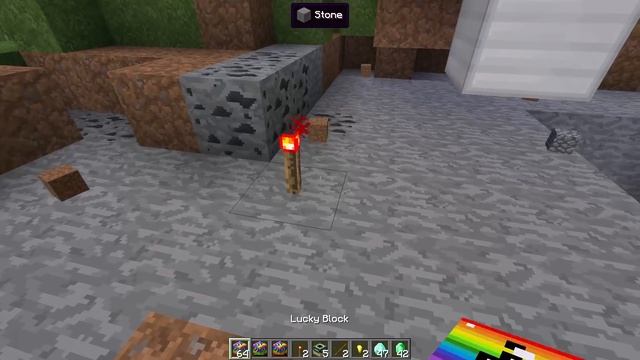 РАДУЖНЫЙ ЛАКИ БЛОК - Minecraft (Обзор Модa) смотреть онлайн