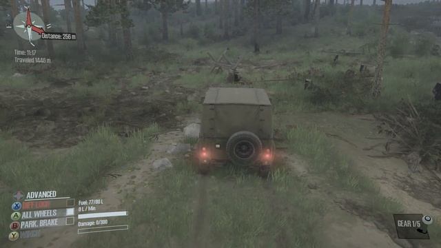 Spintires: MudRunner The Ridge Gameplay (PC) смотреть онлайн