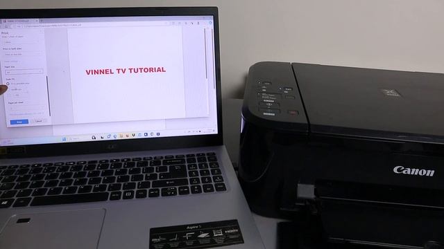 How to Print from laptop To Printer | Print Tutorial смотреть онлайн