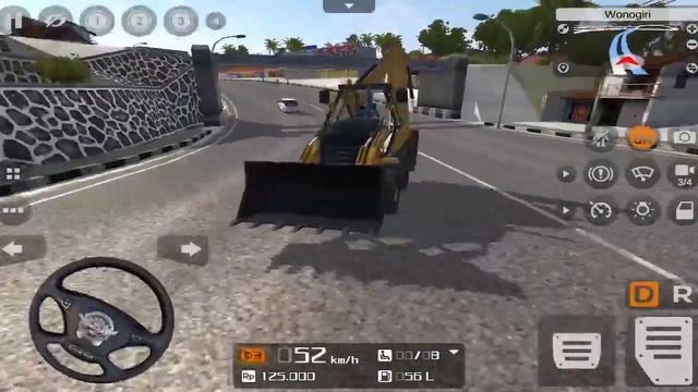 ✅JCB Beckhone Loader Driving with Passengers - Bus Simulator Indonesia - Android Gameplay смотреть онлайн
