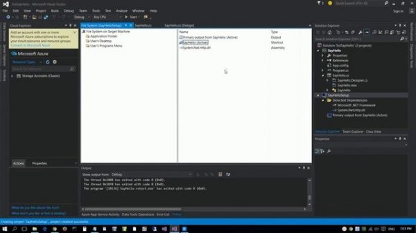 Create setup exe file C# with Microsoft Visual Studio 2015 Installer Projects (1)