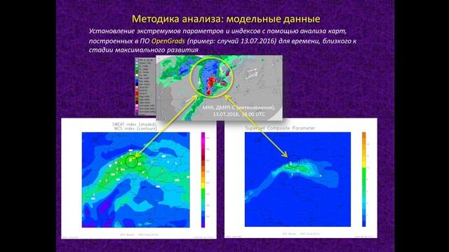 XVII.D.10 - Некоторые характеристики устойчивых мощных конвективных структур - Спрыгин А.А. смотреть онлайн