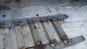 Эстакада для авто своими руками часть 2. Трапы для эстакады.