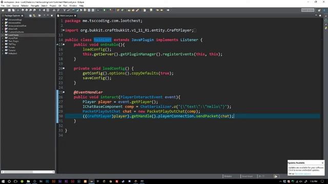 Advanced Bukkit Coding - JSON Messages - Episode 8 смотреть онлайн