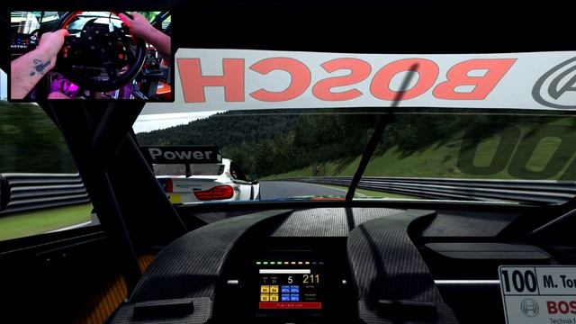 BMW M4 DTM RACEROOM RACING EXPERIENCE with the new force feedback (Gameplay) смотреть онлайн