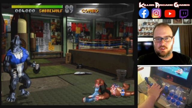 Killer Instinct Arcade Playthrough with Sabrewulf! | Played on a Modded Arcade1Up смотреть онлайн