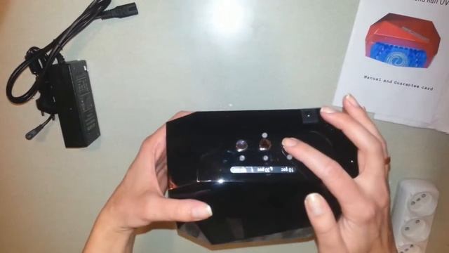 Гибридная лампа ''Diamond'' для сушки гель-лака с Aliexpress смотреть онлайн