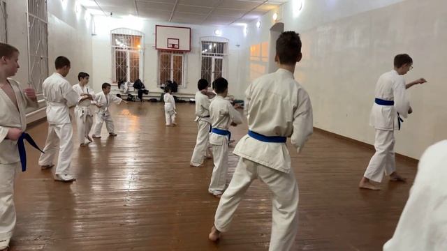 Тренировка по карате. смотреть онлайн