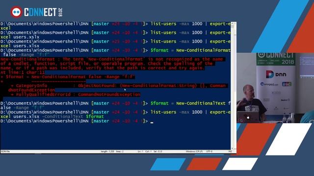 Script your DNN remotely using Prompt for Powershell смотреть онлайн
