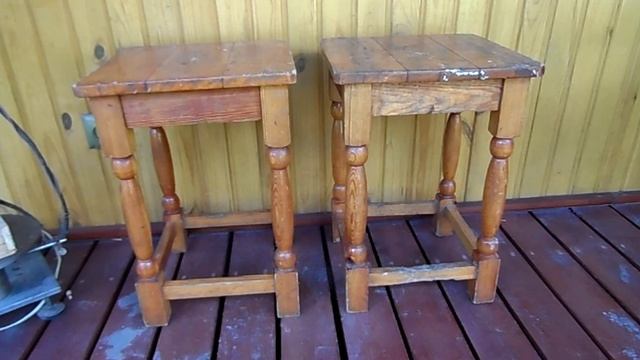 Новые и старые табуретки своими руками