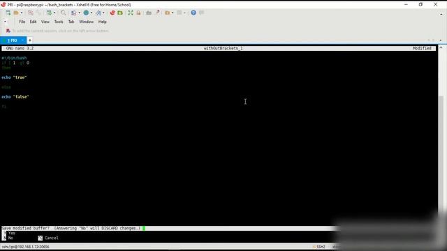 Bash If Else Brackets смотреть онлайн
