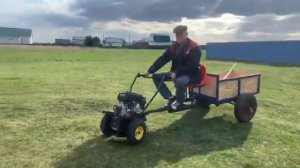 Мотоблок из снегоуборщика