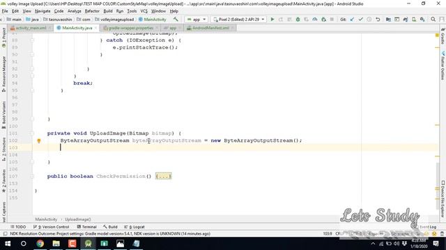 Volley Image Upload смотреть онлайн