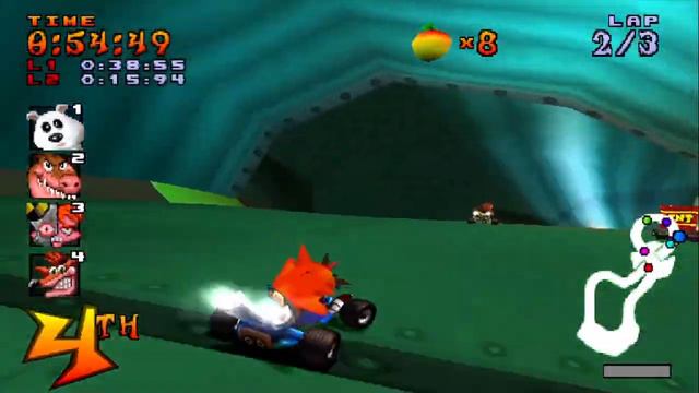 Game Playstation 1 - CTR EPISODE 2 Lagi Lagi Juara смотреть онлайн