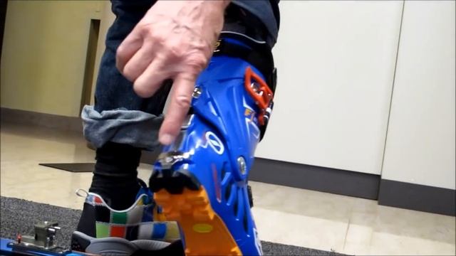 Scarpa F1` Evo with Tronic No Hand lean lock смотреть онлайн