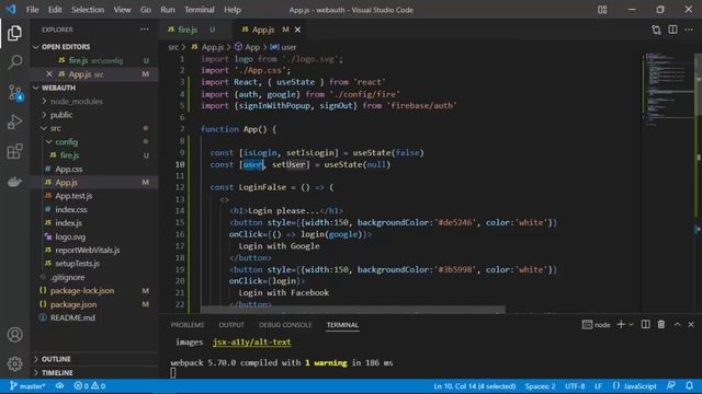 React.js Social Login Using @Firebase Authentication смотреть онлайн