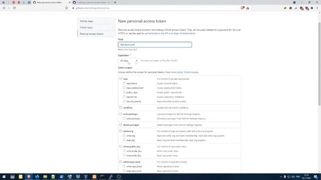 Github auth tokens | personal access tokens - авторизация по токену в Github смотреть онлайн