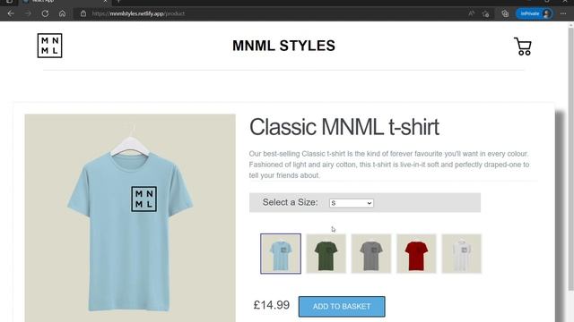 React App - MNML Styles - Post dev. Function testing смотреть онлайн