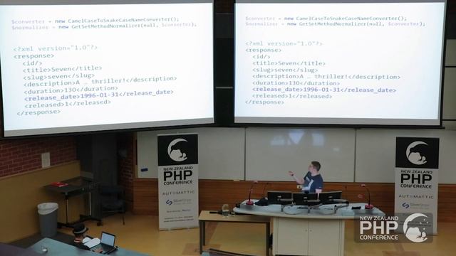New Zealand PHP Conference 2015 / Data (De)Serialization 101 - Hugo Hamon смотреть онлайн